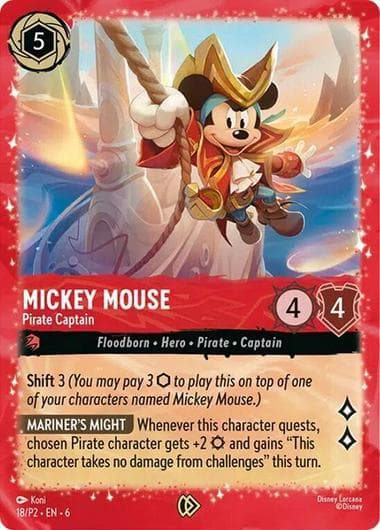 Mickey Mouse - Pirate Captain Promo