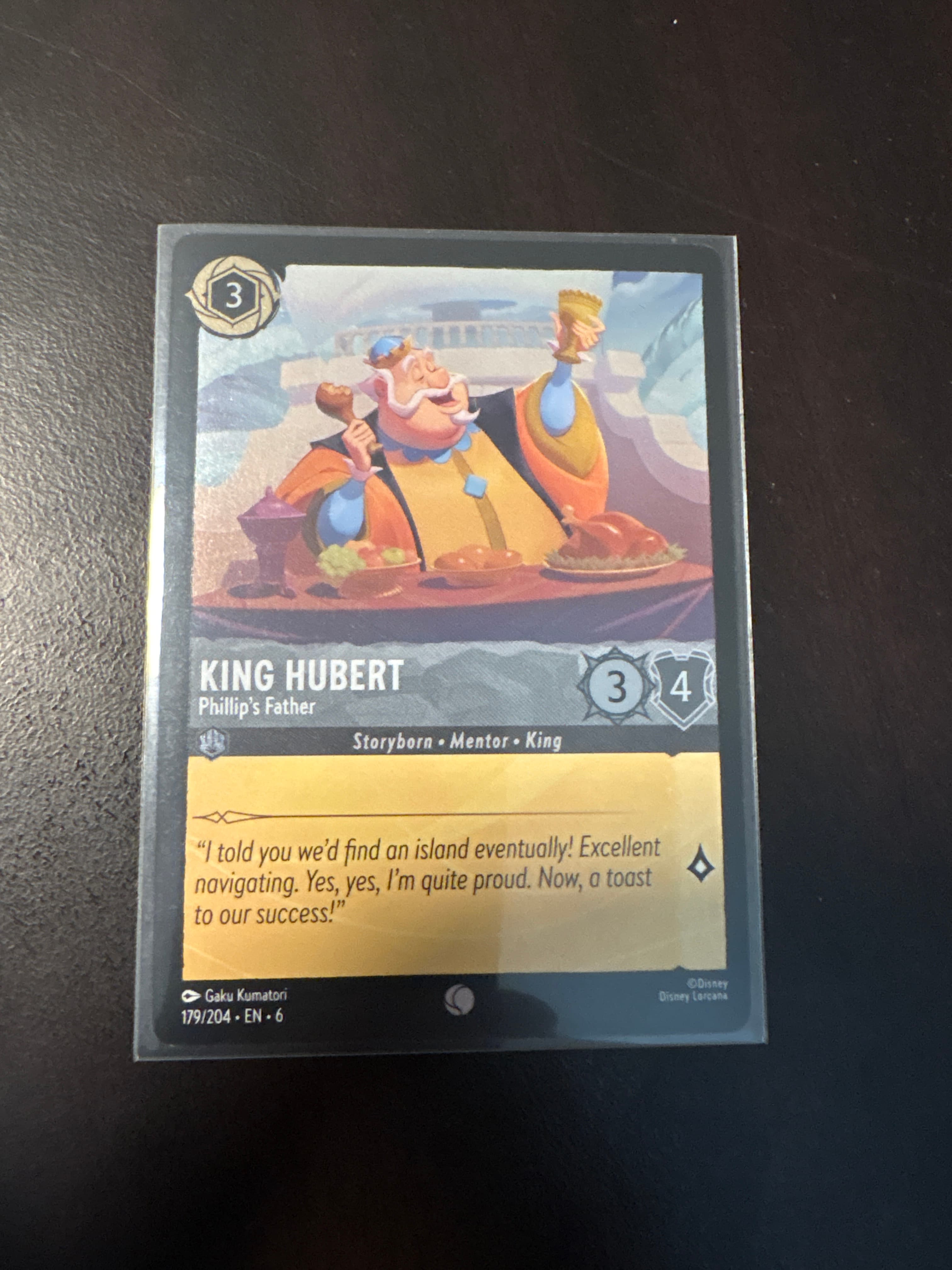 King Hubert - Phillip's Father
