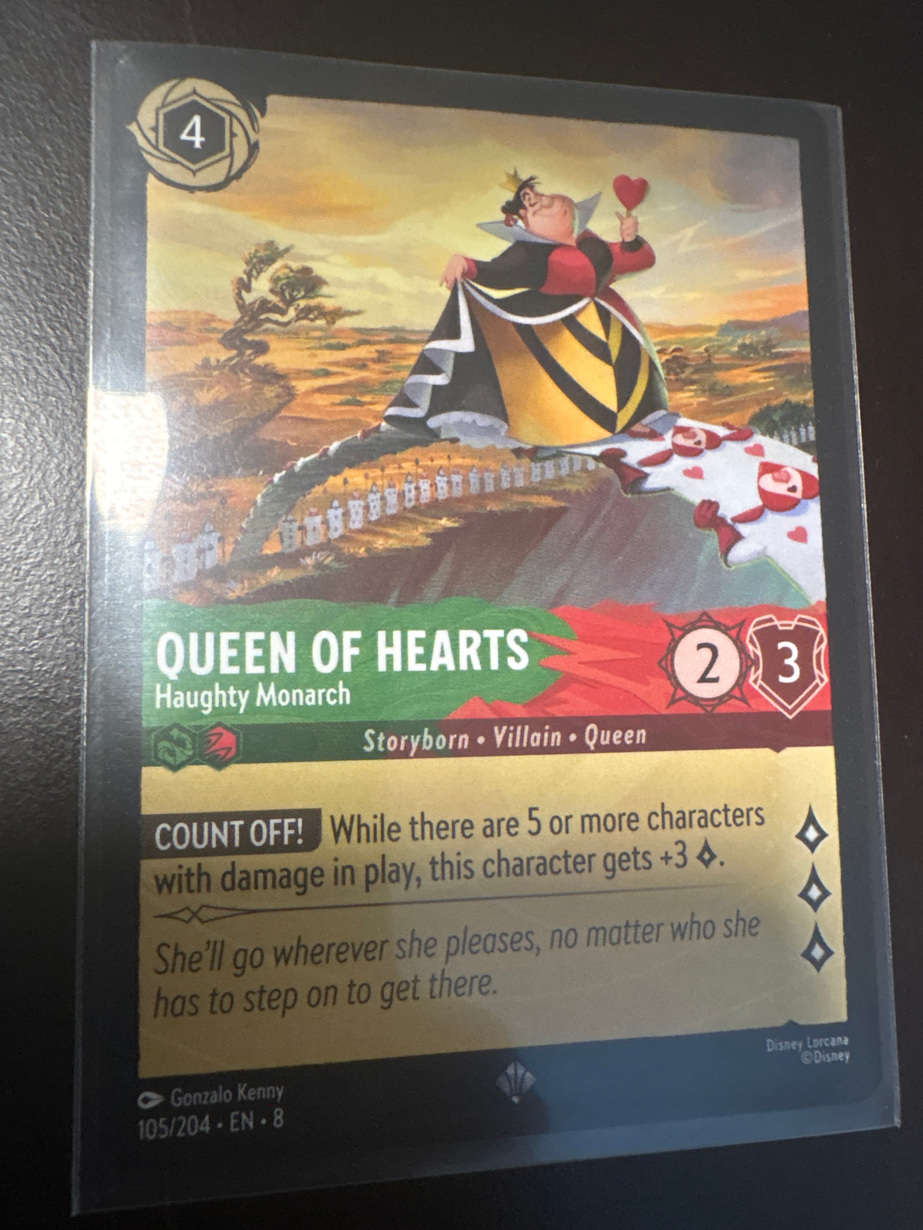 Queen of Hearts - Haughty Monarch